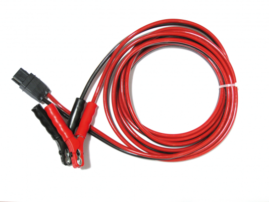 Ladekabel für VAS 5900A 10 qmm 6,0 - 10,0 m mit Zangen