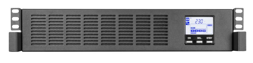 Riello Sentinel Rack SER 1500 | Online-Doppelwandler-USV 1500 VA / 1350 W | 19-Zoll-Rack mit internen Batterien