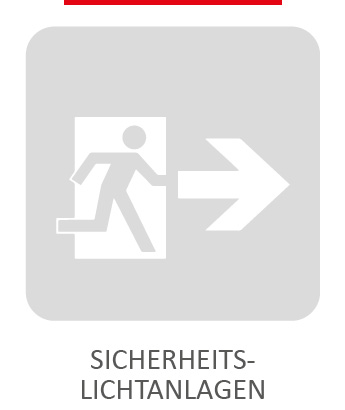Symbol für Sicherheitslichtanlagen