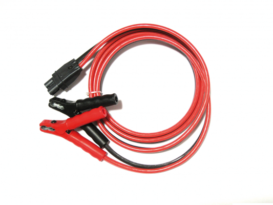 Ladekabel für VAS 5900A / VAS 5906 10 qmm 2,5 m mit Zangen