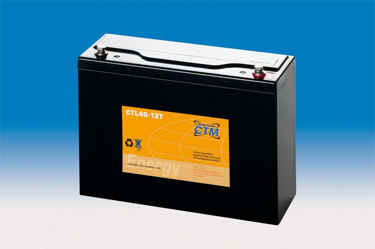 CTM CTL 40-12T Long Life AGM Blei Batterie | 40 Ah - 12 Volt