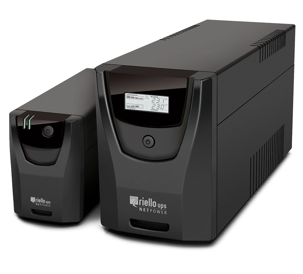Riello Net Power NPW 600 Line-Interactive USV 600 VA / 360 W für PC und Router (NPW 600)