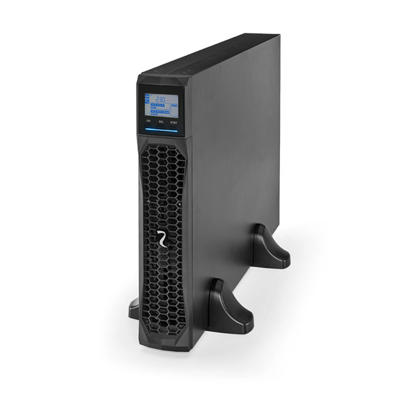 Riello USV Sentinel Dual2 SD2 3000 | Online Doppelwandler 3000 VA / 3000 W | Tower oder 19-Zoll-Rack, mit internen Batterien